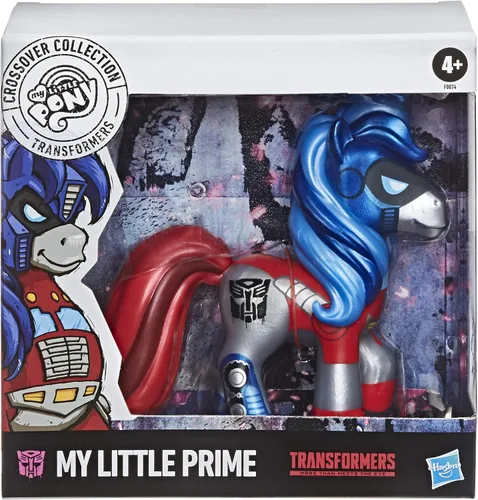 Vista 2 de My Little Pony x Transformers Crossover Collection My Little Prime - Figura coleccionable de poni inspirada en transformadores