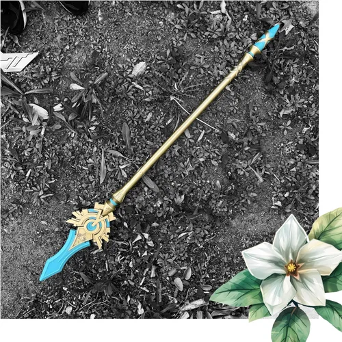 Vista 7 de Espada de espuma inspirada en juegos de fantasía, mediana, unisex, adulta, espada de artes marciales, estilo Skyward Sword 2, cosplay, LARP