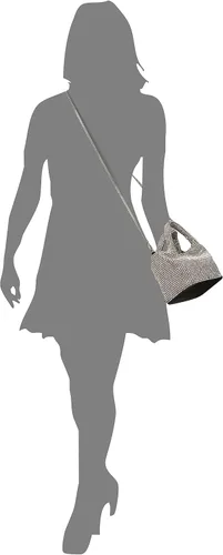 Vista 6 de DKNY Gwen Crossbody, transparente, Claro