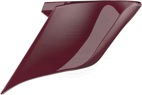 Vista 15 de Cubiertas laterales Harley Big Blue Pearl, cubiertas laterales estiradas, paneles laterales extendidos para Harley Touring 2009, 2010, 2011, 2012