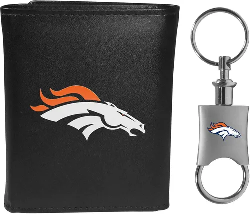 Vista 15 de Siskiyou Sports NFL unisex Tri-fold Wallet & Valet Key Chain