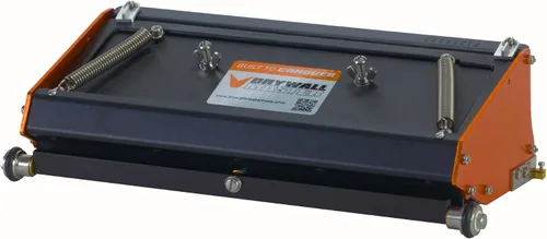 Vista 10 de Caja de acabado plano de eje estándar fácil de limpiar de 5.5 pulgadas, grado profesional, limpieza rápida, paneles de yeso, Sheetrock, acabado