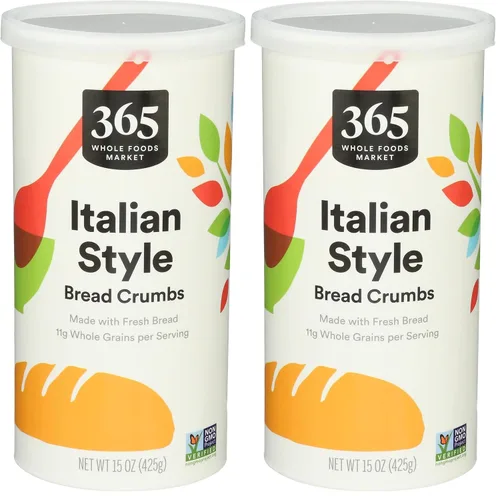 Vista 7 de 365 by Whole Foods Market, Pan rallado de estilo italiano, 15 onzas