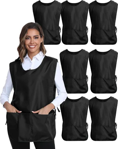 Vista 12 de Xeoxarel Delantal de zapatero unisex con chaleco de 3 bolsillos