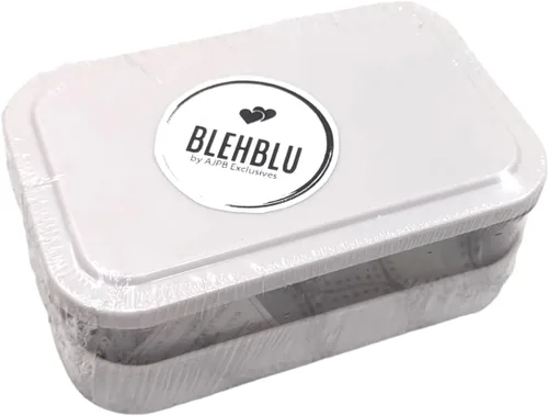 Vista 4 de Fels-Naptha Brown - Barra de lavandería resistente y quitamanchas (5 onzas) con caja de jabón BlehBlu