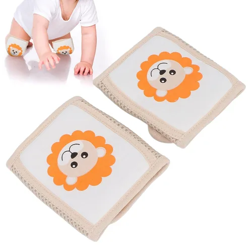 Vista 4 de Rodilleras de bebé para gatear, protector para bebés, niñas, niños, coderas, protectores de rodilla para niños pequeños, Predeterminado