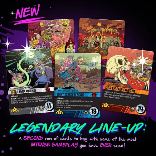 Vista 4 de Cryptozoic Entertainment Guerras de hechizos épicas de los magos de batalla: ANNIHILAGEDDON 2 - Xtreme Nacho Legends