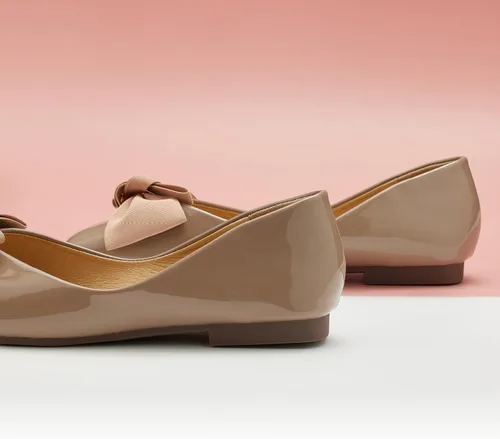 Vista 3 de C.Paravano Zapatos planos de mujer I Zapatos de punta cuadrada para mujer I Zapatos planos I Zapatos planos para mujer I Zapatos planos para mujer I