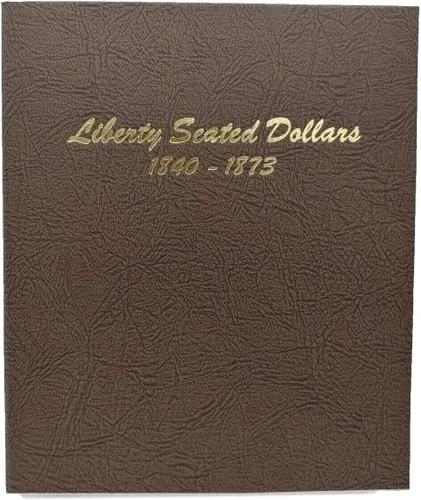 Vista 14 de Dansco Álbum de monedas del dólar de Morgan US 1878-1890 #7178 con funda