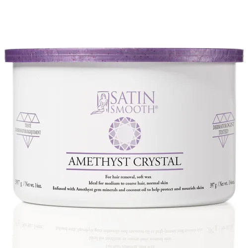 Vista 23 de Cera de depilación para cabello Satin Smooth Aloe Vera 14oz.