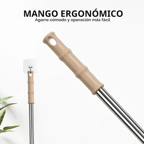 Vista 8 de Plumero de limpieza extensible de 94 pulgadas, plumeros telescópicos largos de avestruz con poste de extensión de acero inoxidable para ventilador