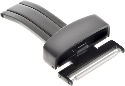 Vista 3 de 14-16-18-20-22-24MM DEPLOYMENT BUCKLE CLASP COMPATIBLE WITH LEATHER BAND STRAP TAG HEUER