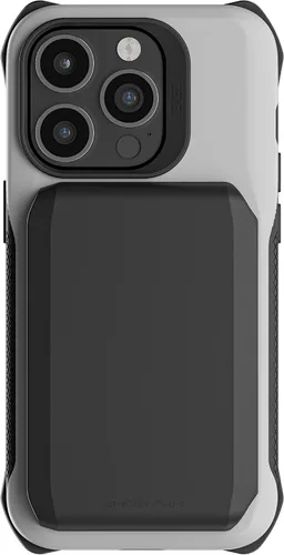 Vista 34 de Ghostek Exec - Funda tipo cartera para Galaxy Z Fold 4 con soporte magnético para tarjetas de crédito, protección de bisagra, carga inalámbrica