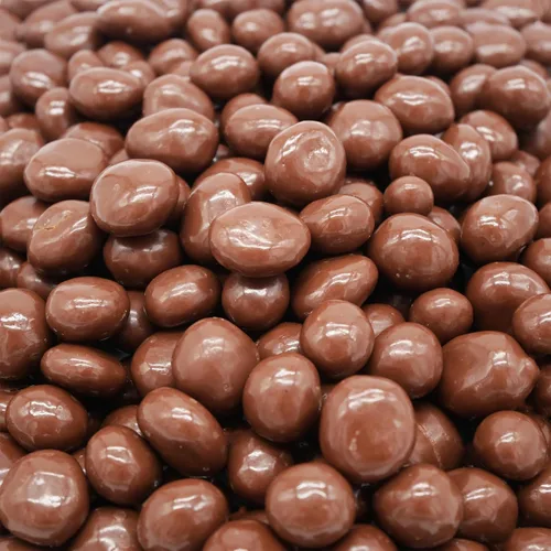 Vista 4 de Hayden Valley Foods Pasas cubiertas de chocolate con leche, bolsa resellable de 26 onzas, sin sabores, conservantes ni colores artificiales