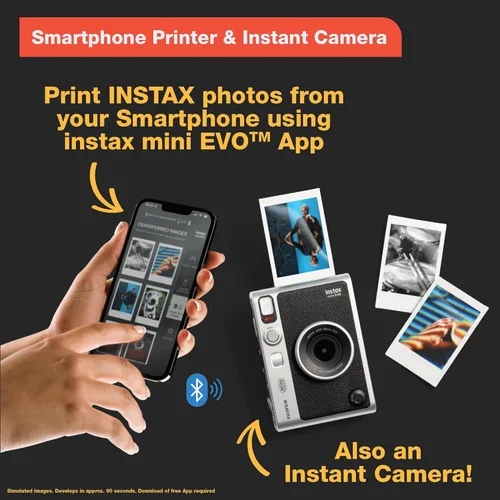 Vista 2 de Fujifilm Instax Mini EVO - Cámara instantánea