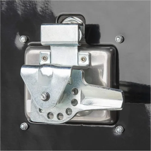 Vista 4 de UWS EC40012 Caja de herramientas de aluminio de pared pesada de 48 pulgadas negro brillante
