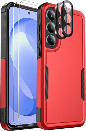 Vista 46 de Funda para teléfono Samsung Galaxy A15 5G, [protección contra caídas de grado militar de 15 pies]