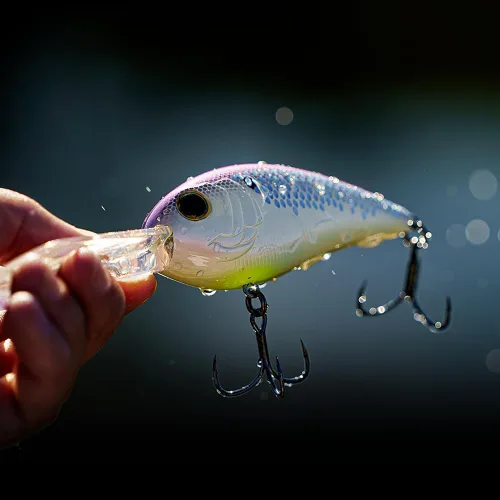 Vista 2 de 6th Sense Crush DD Series Deep Diving Crankbait for Bass Fishing Azul (Blue-Treuse Shad)