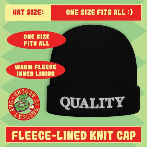 Vista 3 de One Legging it Around # Venezuela Gorra de gorro suave para adulto de Hashtag