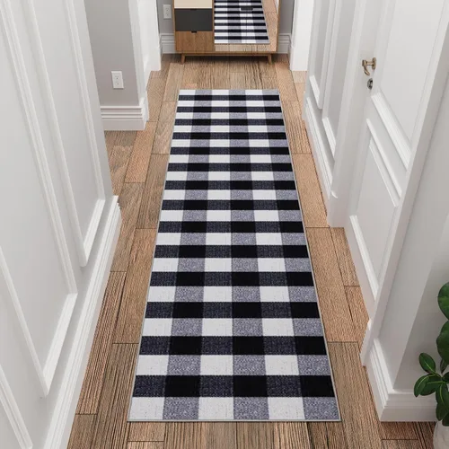 Vista 9 de Ottomanson Alfombras de 5 x 6 pies 6 pulgadas para sala de estar, alfombra de área para dormitorio, antideslizante, duradera y grande para zonas
