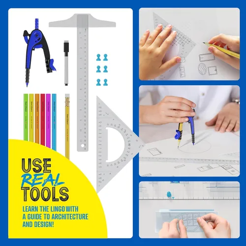 Vista 8 de Kit de arquitectura para niños - Kit de modelo de arquitecto para el hogar