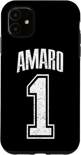 Vista 5 de Funda para iPhone 14 Amaro Supporter Number 1 Greatest Fan Case
