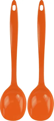 Vista 33 de Reston Lloyd Cuchara de cocina para servir, untar, mezclar, resistente al calor, sin BPA, melamina de 11 pulgadas, utensilio con mango ergonómico