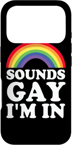 Vista 30 de Funny Gay Pride Sounds Gay I'm In LGBTQ Case for iPhone 16
