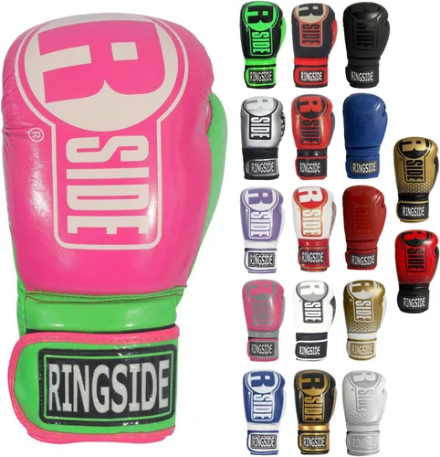 Vista 8 de Ringside Apex - Guantes de boxeo IMF-Tech con soporte seguro para la muñeca, guantes de boxeo sintéticos para hombres y mujeres