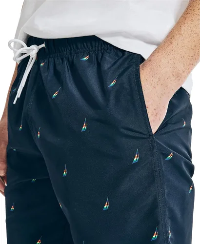 Vista 4 de Nautica Pantalones cortos de natación estándar de orgullo para hombre