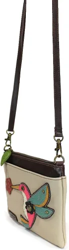 Vista 3 de Chala Mini bolso cruzado para teléfono con 2 correas ajustables, Azul