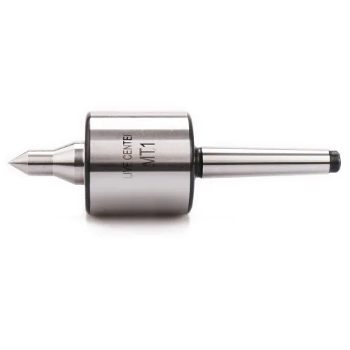 Vista 2 de Centro vivo de servicio medio - MT1 Morse Taper Fit para torneado de madera y metal
