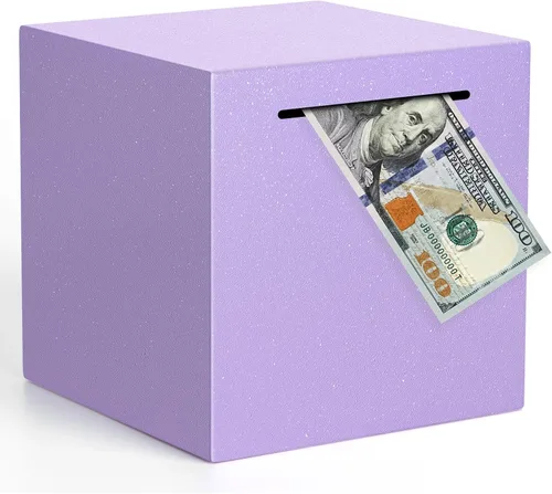 Vista 14 de Alcancía para adultos debe romperse para abrir, alcancía irrompible de acero inoxidable para adultos, caja de ahorro de metal para ahorrar dinero