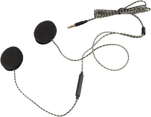 Vista 5 de Auriculares para motocicleta, casco deportivo al aire libre, auriculares de música, auriculares con cable para esquí, snowboard, ciclismo de montaña