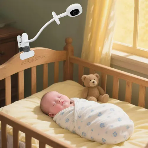 Vista 4 de Soporte para monitor de bebé Nanit Pro Smart Baby Monitor y Flex Stand Baby Monitor, HelloBaby HB6550/HB65/HB66/HB248/HB6351/HB40/HB6339, ANMEATE