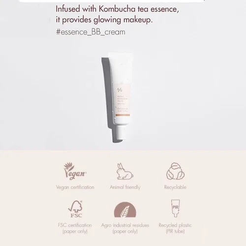 Vista 5 de [Dr.Ceuracle] Té vegano Kombucha BB Cream 1.0 fl oz SPF30 PA++