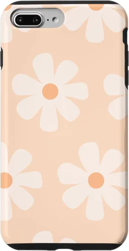 Vista 12 de Orange Floral Aesthetics Daisy Flower Daisies Pattern Case for iPhone 16