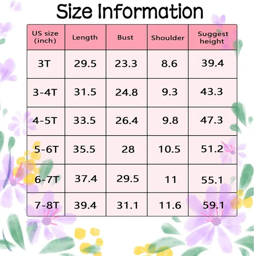 Vista 5 de Amtidy Princess Costume for Girls Costume Toddler Fancy Dress Party with Accessories