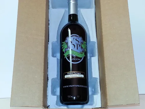 Vista 2 de VSOP Vinagre balsámico blanco envejecido de estragón francés de Módena (25.4 fl oz / 25.36 oz)