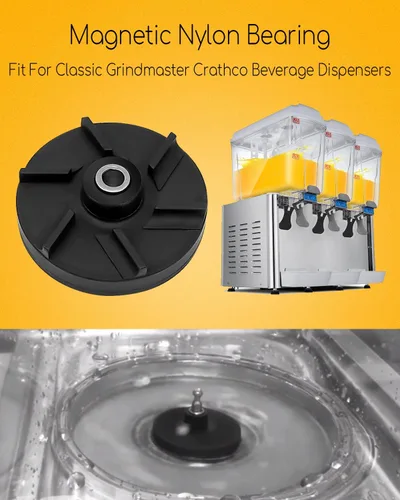 Vista 6 de Impulsor magnético estándar 3587 y carcasa de rodamiento estándar 3220 Mcx para dispensadores de bebidas Grindmaster Crathco D15 D155 D25 D255 D35