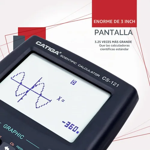 Vista 6 de CATIGA Calculadoras científicas con funciones gráficas, calculadoras gráficas con múltiples modos, calculadoras científicas para estudiantes, cursos