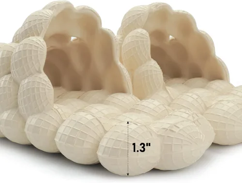 Vista 7 de YONMOTTO Sandalias de baño acolchadas para mujeres y hombres, sandalias de baño, antideslizantes, de secado rápido, sandalias acolchadas de suela