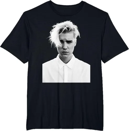 Vista 5 de Justin Bieber Camiseta oficial Purpose Tour Photo Dateback, Negro, S