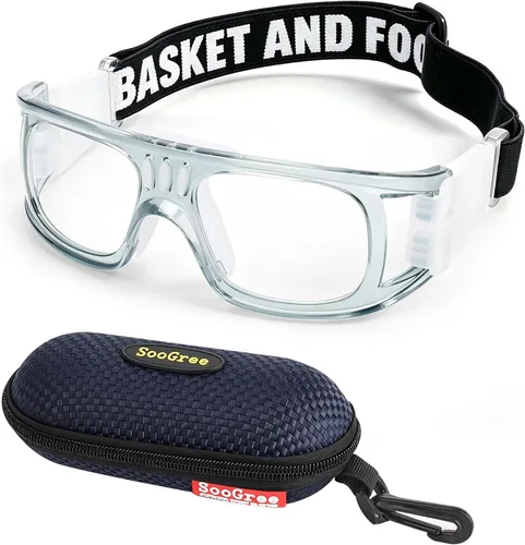 Vista 7 de SooGree Gafas deportivas para hombre, gafas protectoras antivaho para baloncesto
