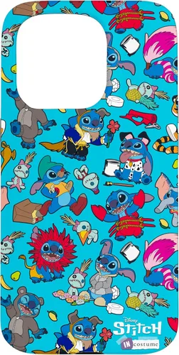 Vista 14 de iPhone 16 Disney 100 Stitch in Costume Disney Characters and Scrump Case