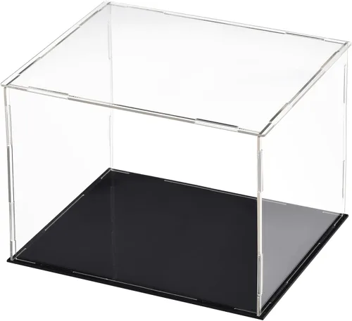 Vista 36 de DMiotech 1 caja de exhibición de acrílico transparente a prueba de polvo, 3.9 x 3.9 x 3.9 pulgadas para coleccionables