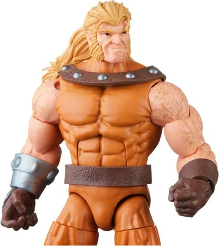 Vista 7 de Marvel Legends Series Dientes de Sable, figura de acción de juguete de 6 pulgadas, diseño premium, 1 figura, 3 accesorios y 1 pieza de construcción