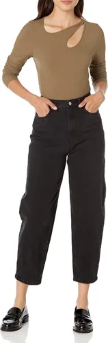 Vista 3 de The Drop Top de punto con corte Doug para mujer