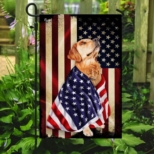 Vista 28 de Bandera Americana - Divertido Perro Pastor Alemán Bandera Americana TQN2748F, 3x5 pies. Bandera - Banderas de EE. UU. Poliéster Premium - Bandera