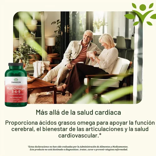 Vista 5 de Swanson MultiOmega 3-6-9 Lino sin OMG